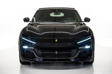 ferrari purosangue Black
