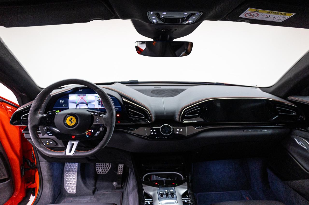 ferrari purosangue orange