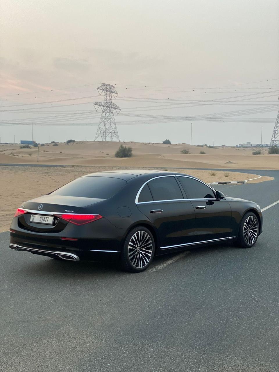 Mercedes S500 Black
