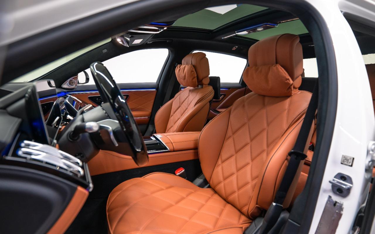 Mercedes Maybach S680 White