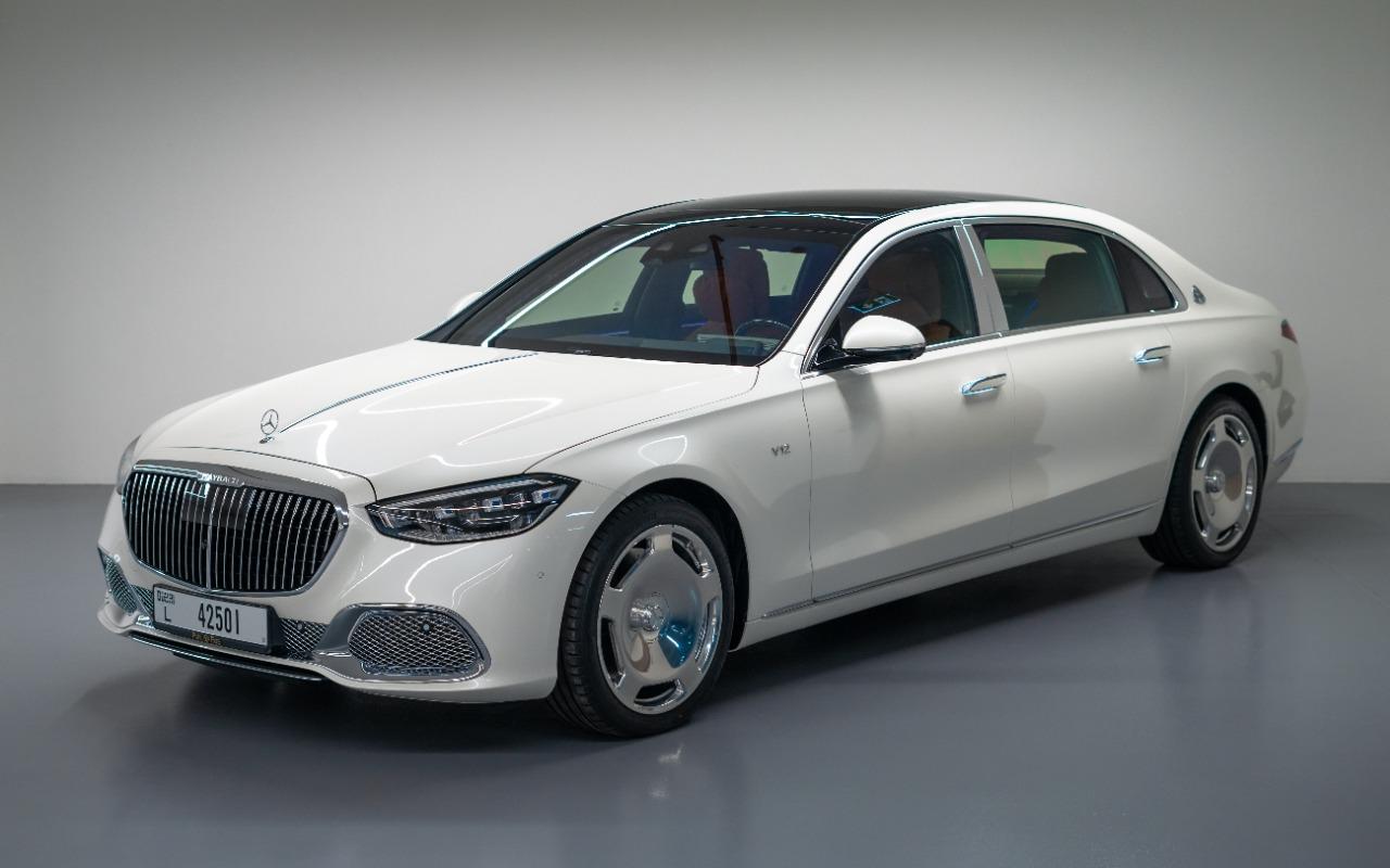 Mercedes Maybach S680 White