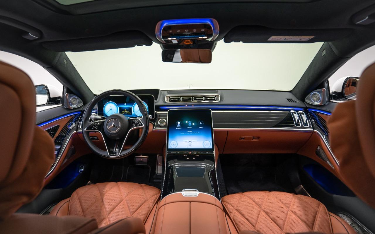 Mercedes Maybach S680 White