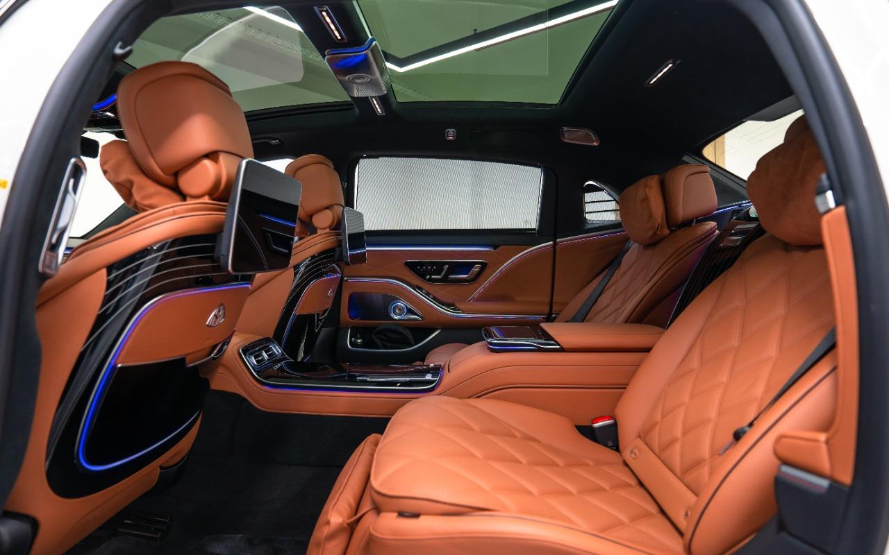 Mercedes Maybach S680 White