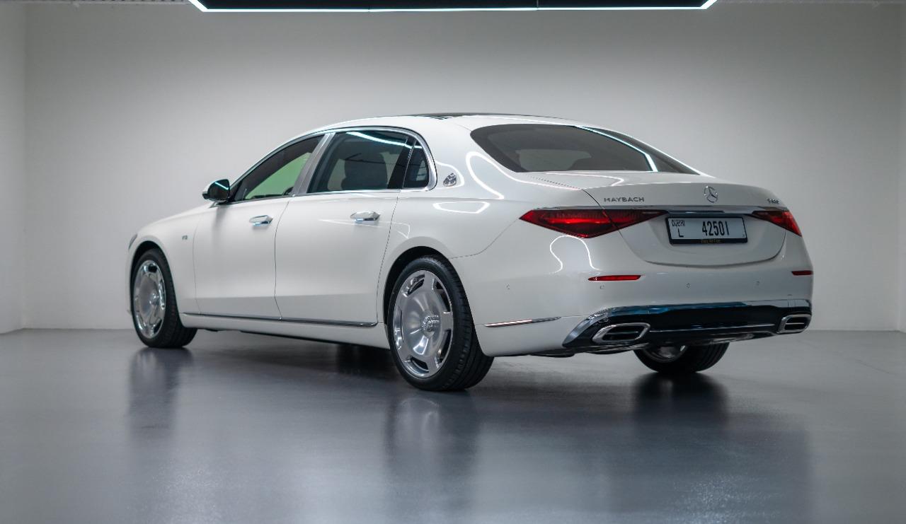 Mercedes Maybach S680 White