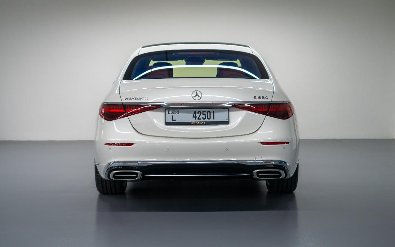 Mercedes Maybach S680 White