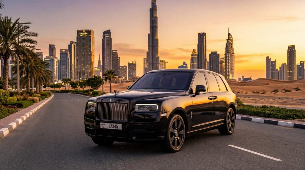 Rent Rolls Royce Cullinan Dubai